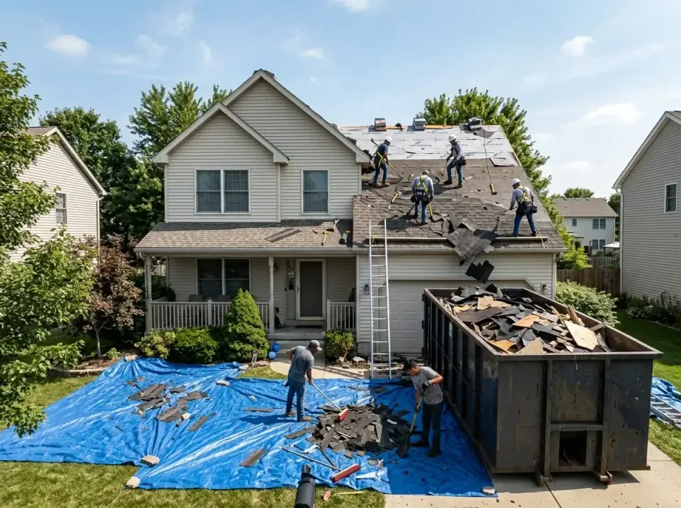 roof-replacement-debris-remova-004 — frequently asked questions, Cheapest Dumpster Rentals in Lower Grand Lagoon, FL